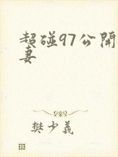 超碰97公开人妻