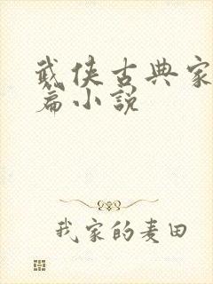 武侠古典家庭长篇小说封面