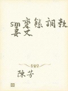 sm变态调教人妻文封面