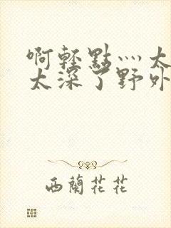 啊轻点灬太粗嗯太深了野外