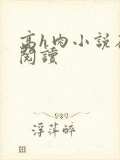 高h肉小说在线阅读