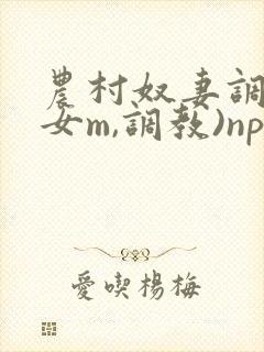 农村奴妻调教(女m,调教)np小说封面