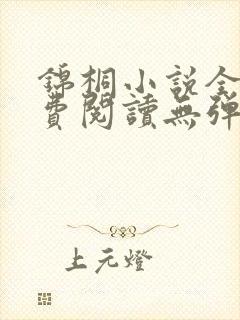 锦桐小说全文免费阅读无弹窗笔趣阁