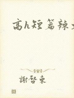 高h短篇辣文