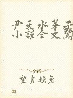 尹天水华子岚的小说全文阅读