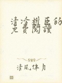 清冷权臣的逃婢免费阅读封面