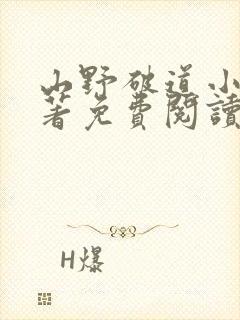 山野破道小说原著免费阅读最新章节