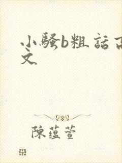 小骚b粗话高h文