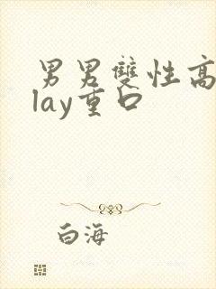 男男双性高hplay重口