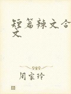 短篇辣文合集h文封面