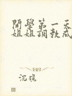 开学第一天就被姐姐调教成狗(sm,1v1,校园h)