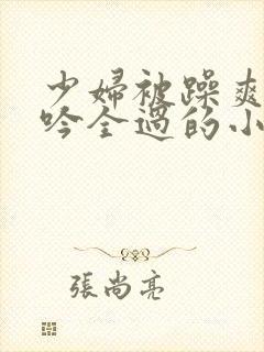 少妇被躁爽到呻吟全过的小说