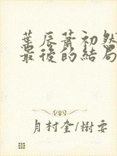 叶辰萧初然最新最后的结局是什么