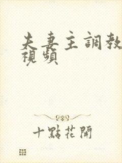 夫妻主调教男奴视频