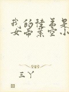 我的徒弟是重生女帝叶空小说