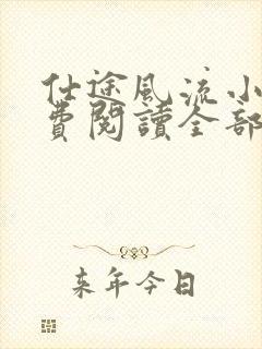 仕途风流小说免费阅读全部章节