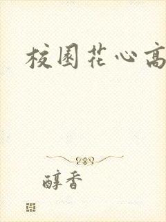 校园花心高手封面