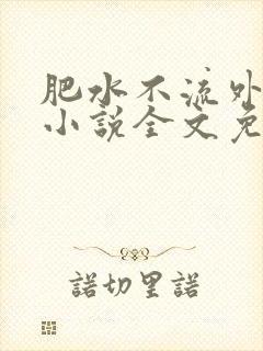 肥水不流外人田小说全文免费阅读1