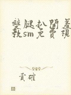 双腿扒开羞辱调教sm免费视频封面