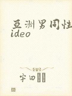 亚洲男同性恋video