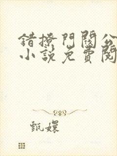 错撩门阀公子后小说免费阅读