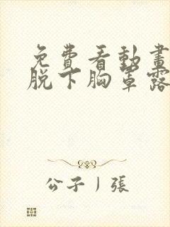 免费看动画美女脱下胸罩露出奶头