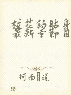 校花的贴身高手最新章节目录下载