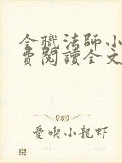 全职法师小说免费阅读全文无删减