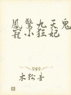 凤惊九天鬼帝溺宠小狂妃