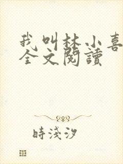 我叫林小喜小说全文阅读