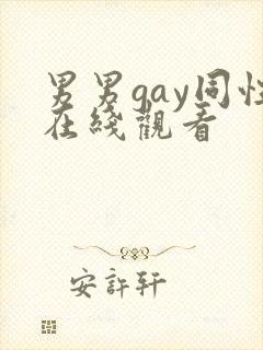 男男gay同性在线观看