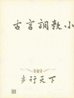 古言调教小说h封面