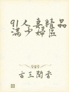 91人妻精品丰满少妇区