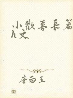 小欢喜长篇巨肉h文封面