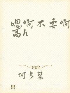 嗯啊不要啊好大高h