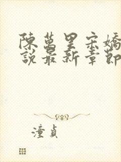 陈万里宋娇娇小说最新章节更新时间表