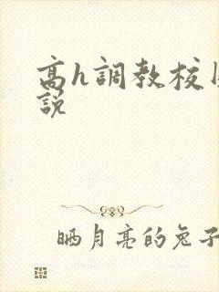 高h调教校园小说
