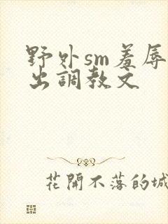 野外sm羞辱露出调教文