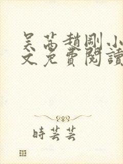 吴茜赵刚小说全文免费阅读封面