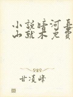 小说暗河长明冷山就木免费全本阅读封面