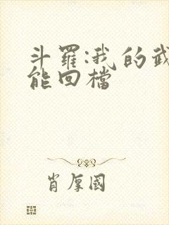 斗罗:我的武魂能回档