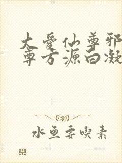 大爱仙尊邪银魔尊方源白凝冰