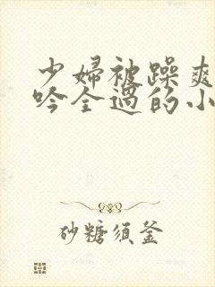 少妇被躁爽到呻吟全过的小说