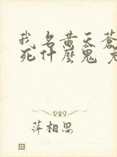 我名黄天苍天已死什么鬼 免费