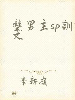 双男主sp训诫文