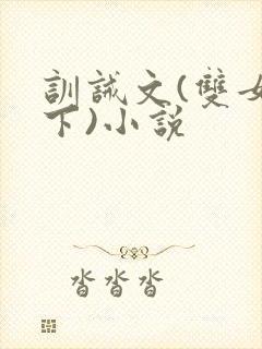 训诫文(双女年下)小说