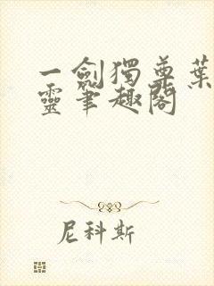 一剑独尊叶玄叶灵笔趣阁