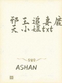 邪王追妻废材逆天小姐txt