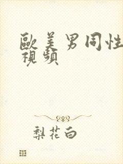 欧美男同性恋脏视频