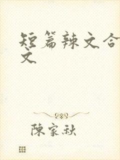 短篇辣文合集h文